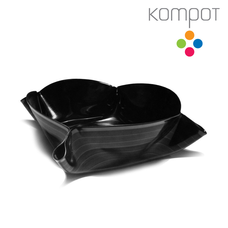 Velká vinylová miska 4 :: bílý střed