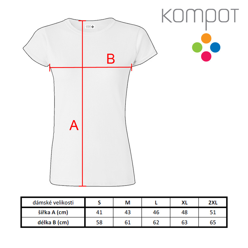 Dámské tričko :: ZEBRA, kiwi