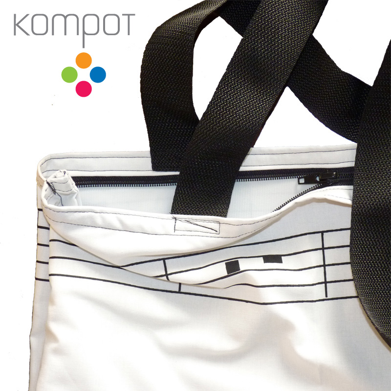 Taška 042 :: Kohouti - zapínání na ZIP