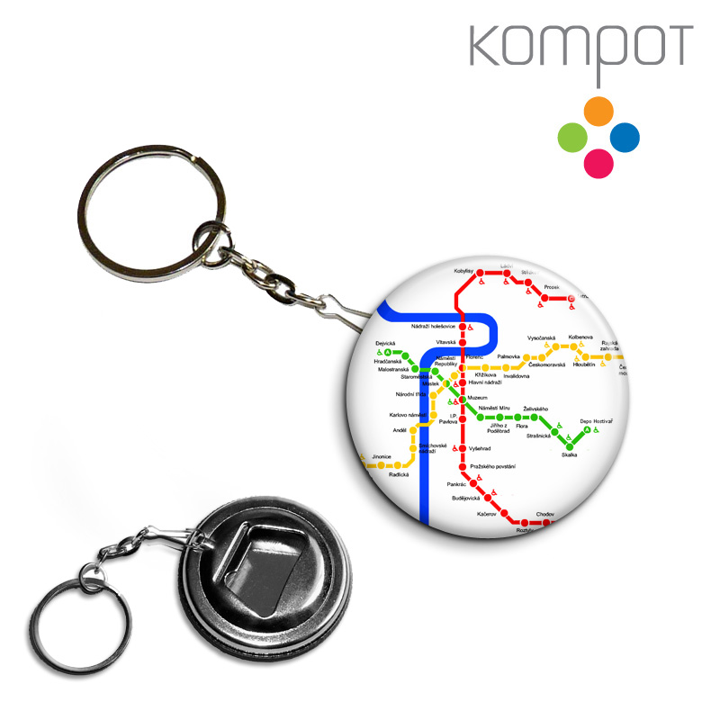 Klíčenka, otvírák METRO