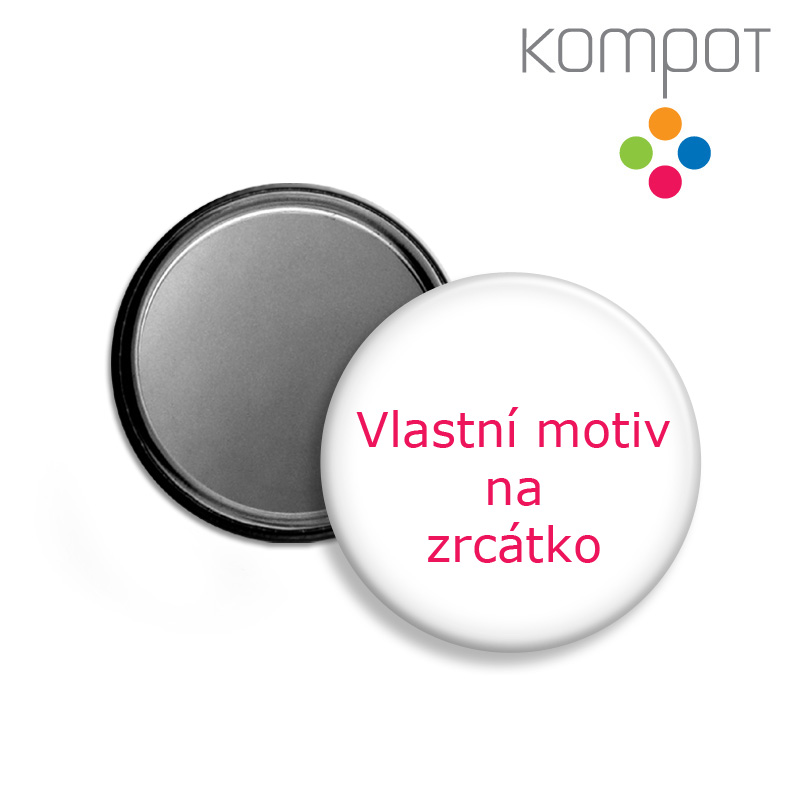 Vlastní motiv na zrcátko