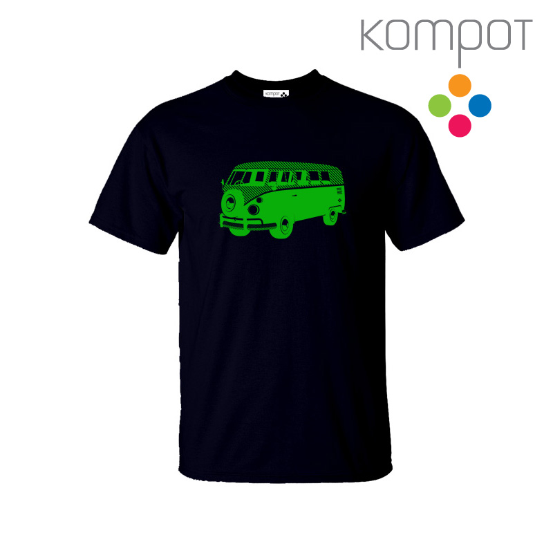 Pánské tričko :: MINIBUS, tmavě modré