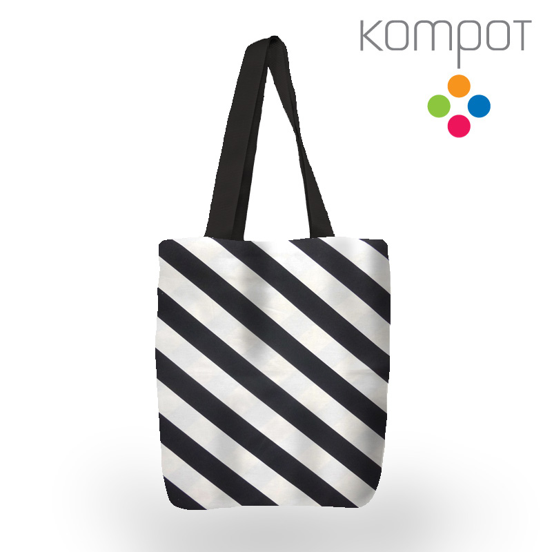 Taška S11 :: Pruhovaná - zapínání na ZIP