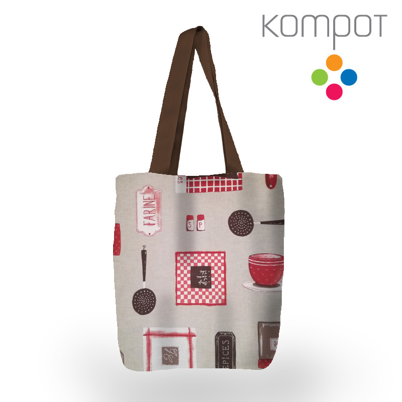 Taška 206 :: Kávová - zapínání na ZIP