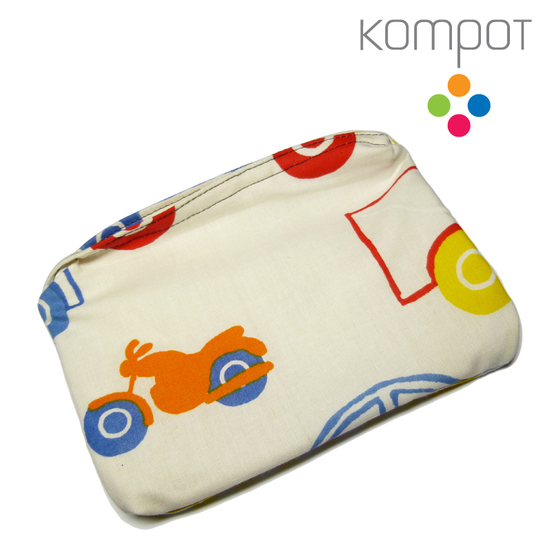 Látková kapsička 003 :: Dopravní zácpa barevná