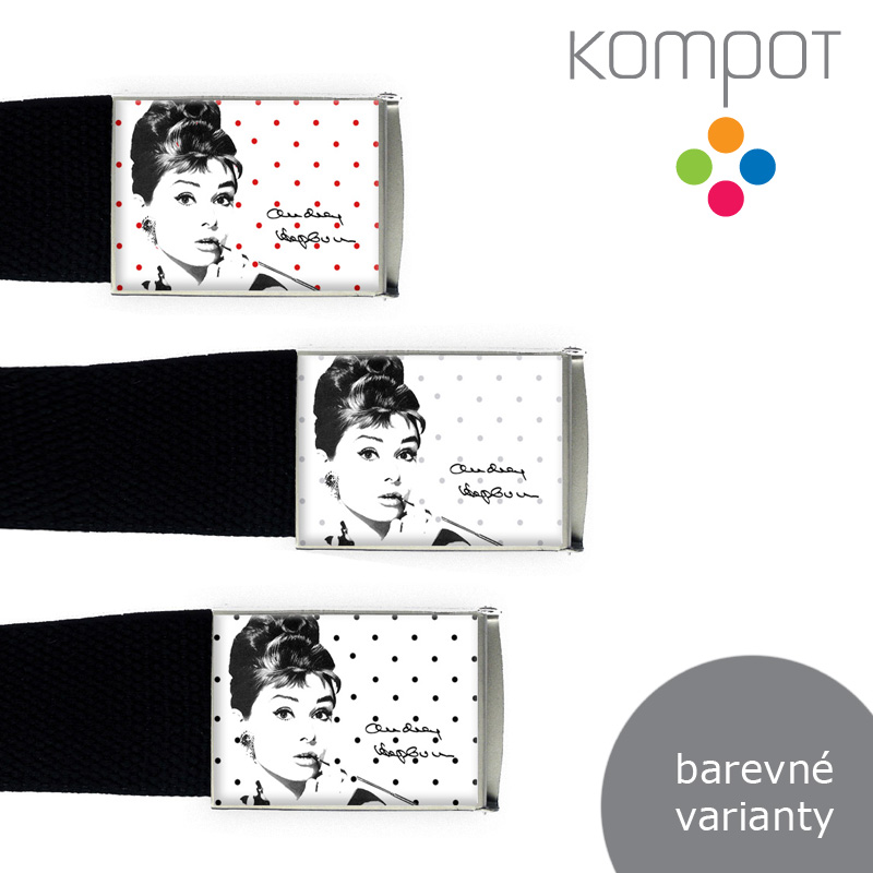 Pásek 033 :: AUDREY S PUNTÍKY černé