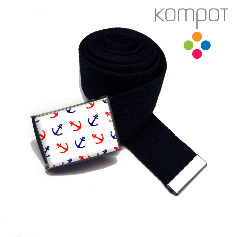 Pásek 051 :: MALÉ KOTVIČKY, červeno-modré