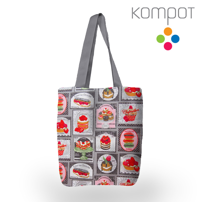 Taška S34 :: V šedé cukrárně - zapínání na ZIP - VÝPRODEJ