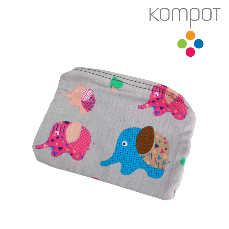 Látková kapsička 252 :: Sloni šedí