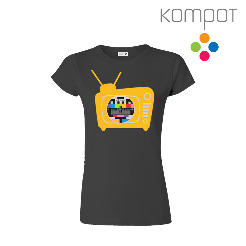 Dámské tričko :: MONOSKOP, šedé