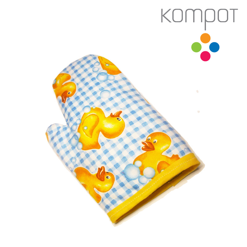 Dětská chňapka :: KAČENKY, s poutkem, 1 ks