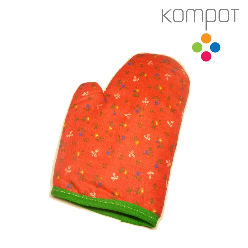 Dětská chňapka :: KVĚTINKY, s poutkem, 1 ks