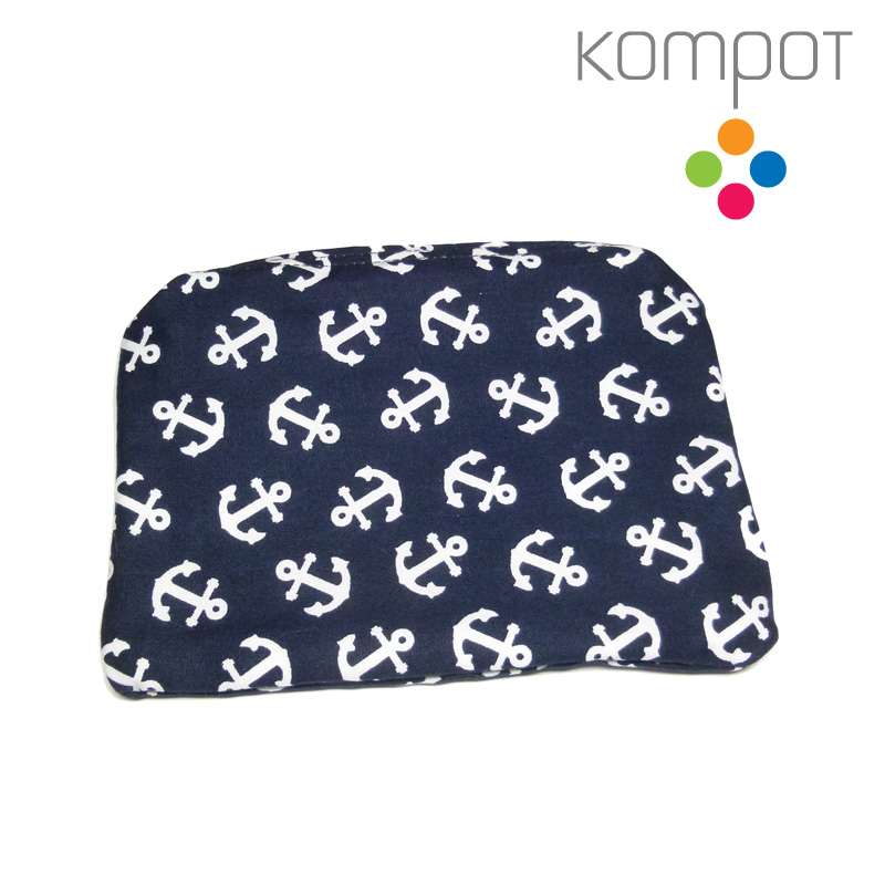 Látková kapsička 024 :: Kotvy modré