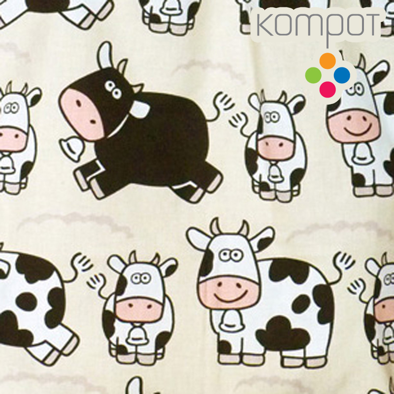 Taška 089 :: Krávy - zapínání na ZIP