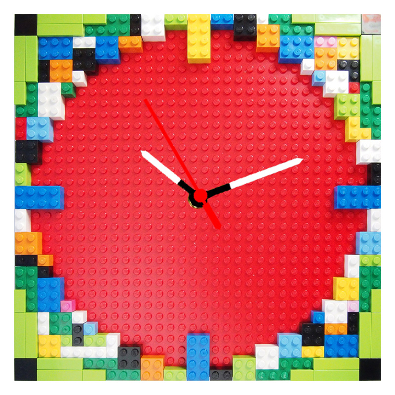 Hodiny LEGO :: červené