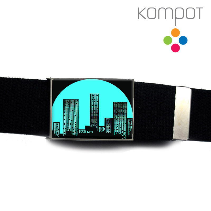 Pásek MĚSTO :: modré