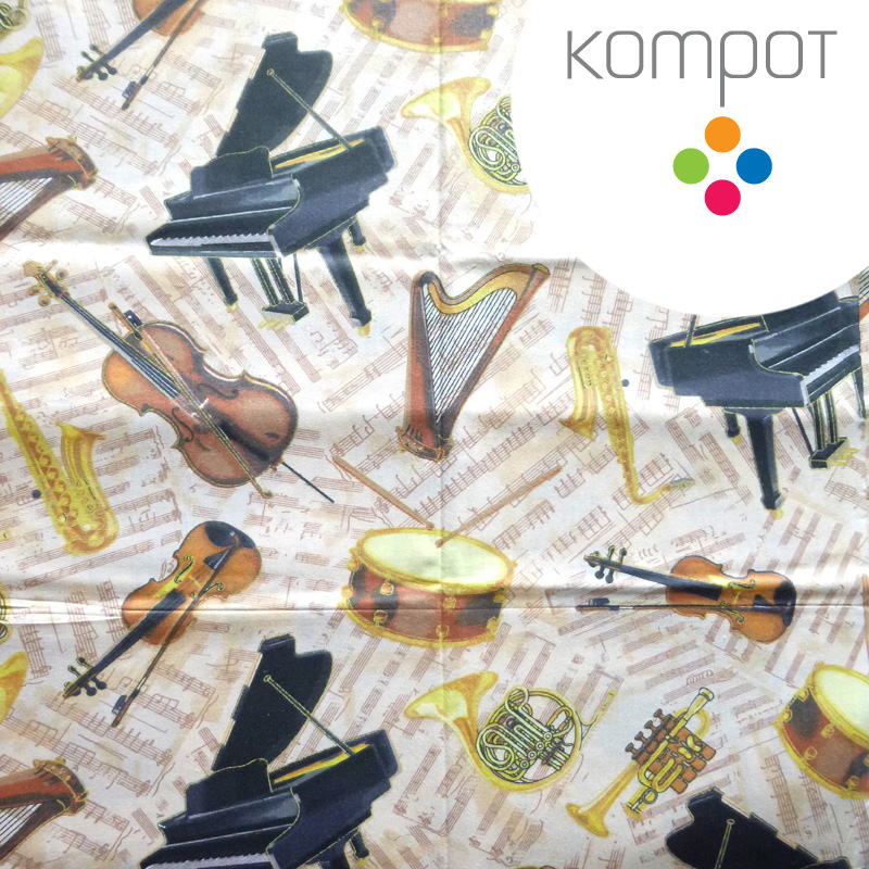 Taška 192 :: Hudební nástroje - zapínání na ZIP