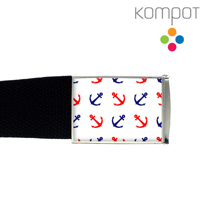 Pásek 051 :: MALÉ KOTVIČKY, červeno-modré