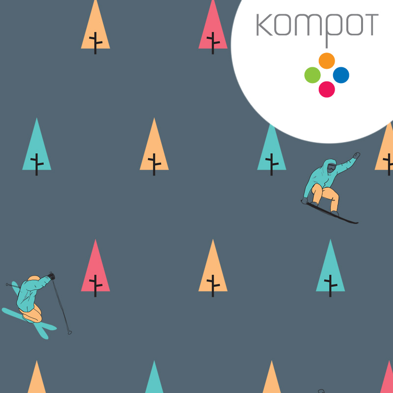 Dámské tričko :: FREERIDE, šedo-modré