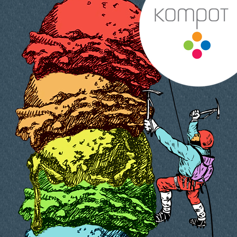 Pánské tričko :: ZMRZLINA, ocelové