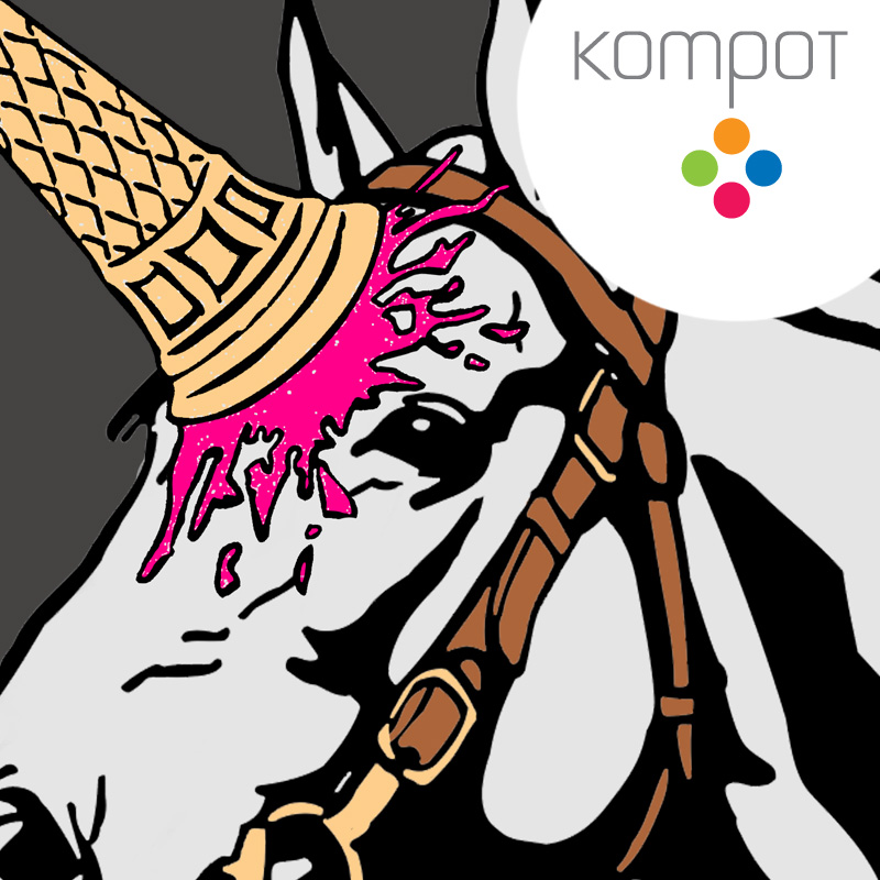 Dámské tričko :: ZMRZKOROŽEC, šedé